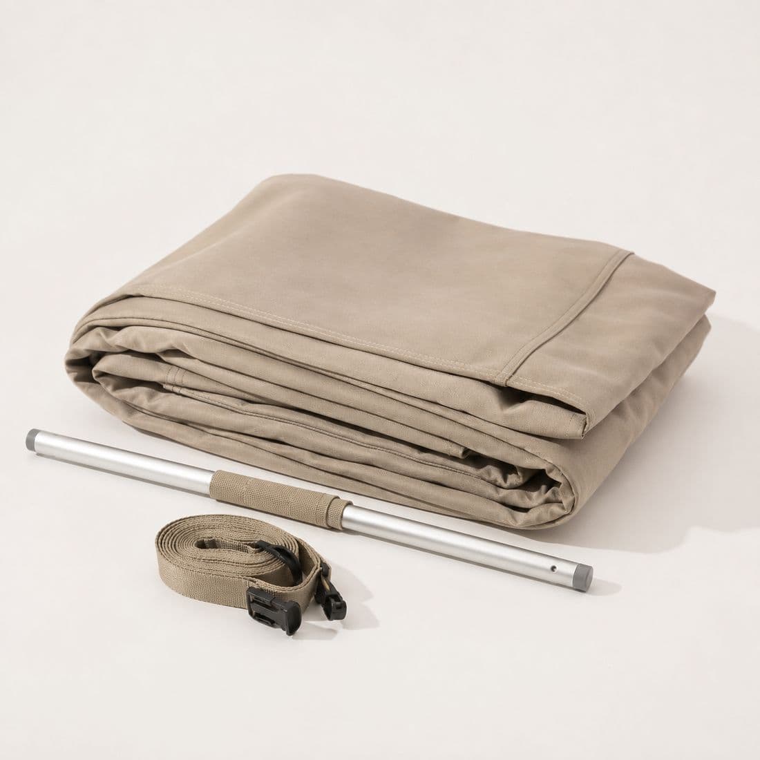 Full Boat Cover W2: A whole-boat cover for a trailered boat that spends the summer out and the winter in a barn.