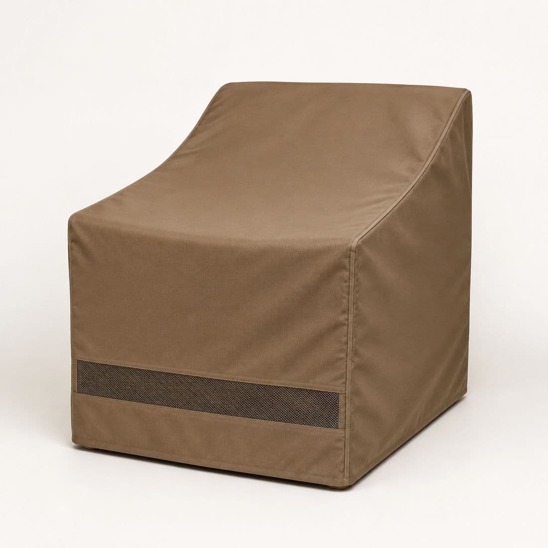 Chair Cover W3, One outdoor chair, left out through winter with the cover on.