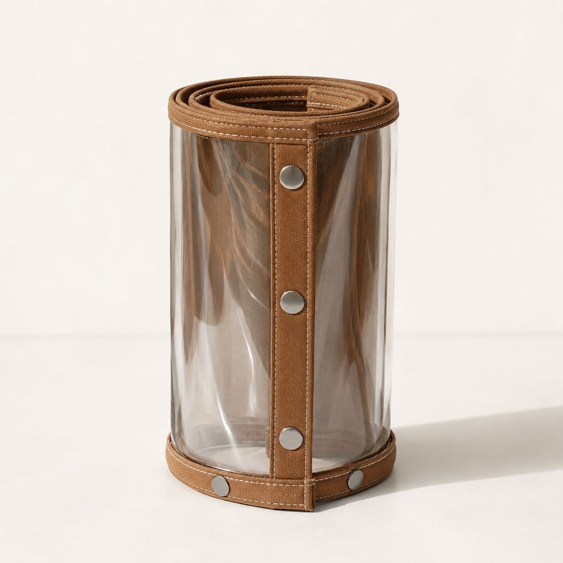 Side Panel Clear: A clear side panel that keeps wind and rain off a covered seating area without closing off the view.