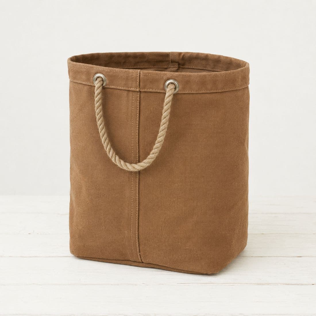 Canvas Bag Small: A plain canvas bag for the things that live in a locker and get wet occasionally.